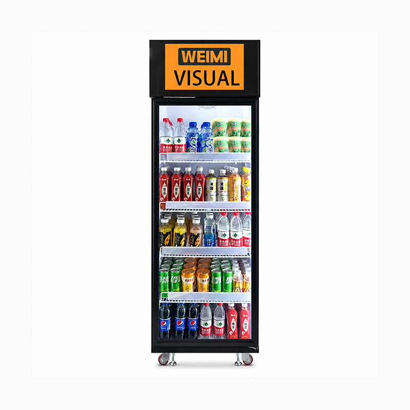 Smart AI vending fridge with weight-sensing technology for retail, offices, and malls. Track inventory, optimize placement, and enable seamless checkout-free shopping.
